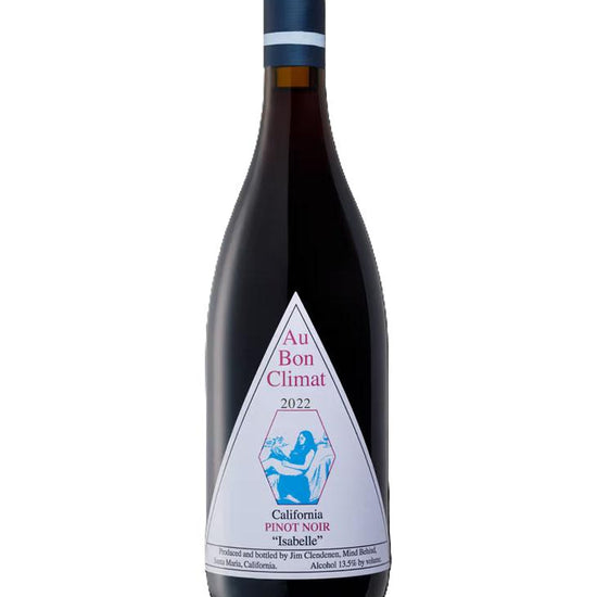 Au Bon Climat Isabelle Pinot Noir 2022 wine bottle - premium California Pinot Noir vintage