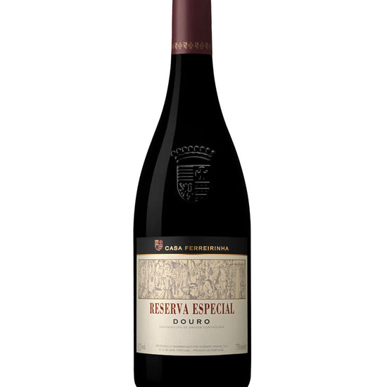 Casa Ferreirinha Reserva Especial Douro 2014 red wine bottle – premium Portuguese red wine from the Douro Valley