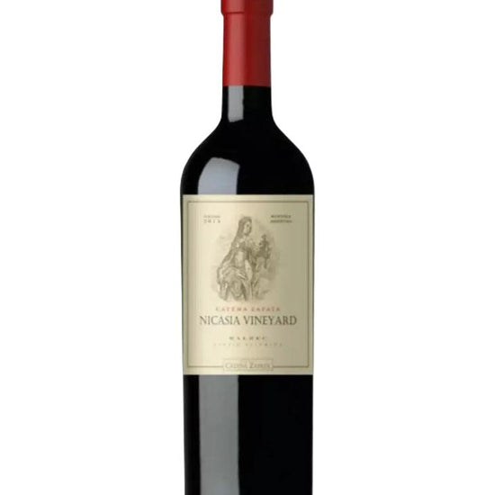 Catena Zapata Nicasia Vineyard Malbec Bottle - Premium Argentinian Red Wine