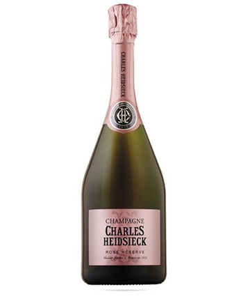 Charles Heidsieck Rosé Réserve NV Champagne bottle with pink foil and label