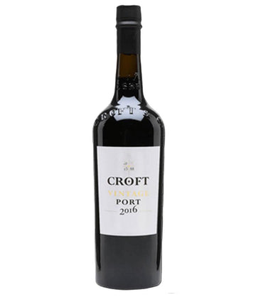Croft Vintage Port 2016 bottle – classic Portuguese port wine with deep ruby colour and rich flavour profile