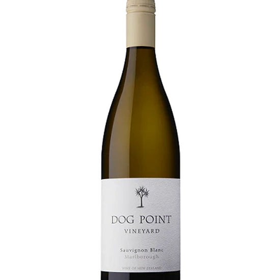 Dog Point Vineyard Sauvignon Blanc 2023 from Marlborough, New Zealand – elegant and vibrant white wine bottle
