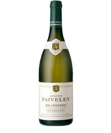 Bottle of Domaine Faiveley Bourgogne Chardonnay 2020 French white wine