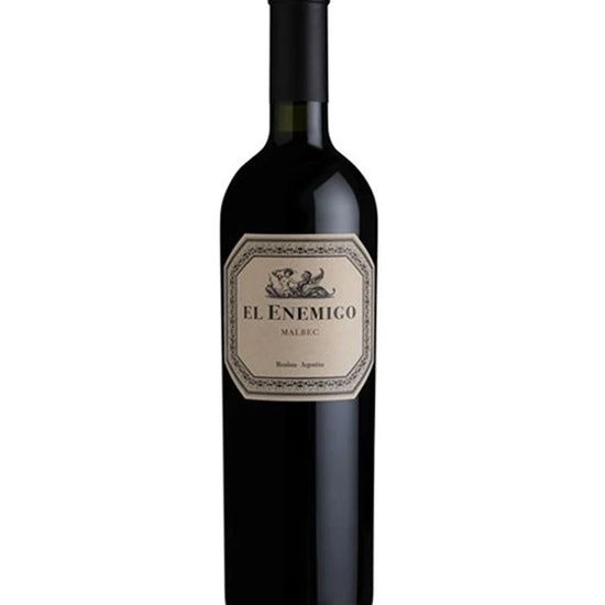 El Enemigo Malbec 2022 wine bottle from Mendoza, Argentina – classic Argentine red wine