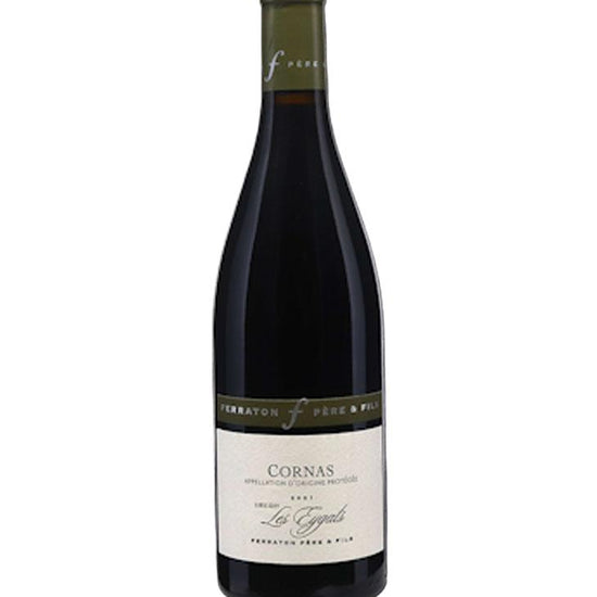 Ferraton Père et Fils Cornas Lieu-dit Les Eygats 2021 red wine bottle – Syrah from Northern Rhône, France