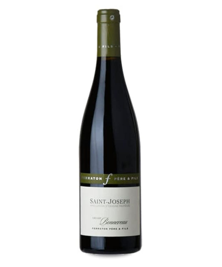 Ferraton Père et Fils Saint-Joseph Bonneveau 2021 red wine bottle – Elegant Syrah from Saint-Joseph AOC, France