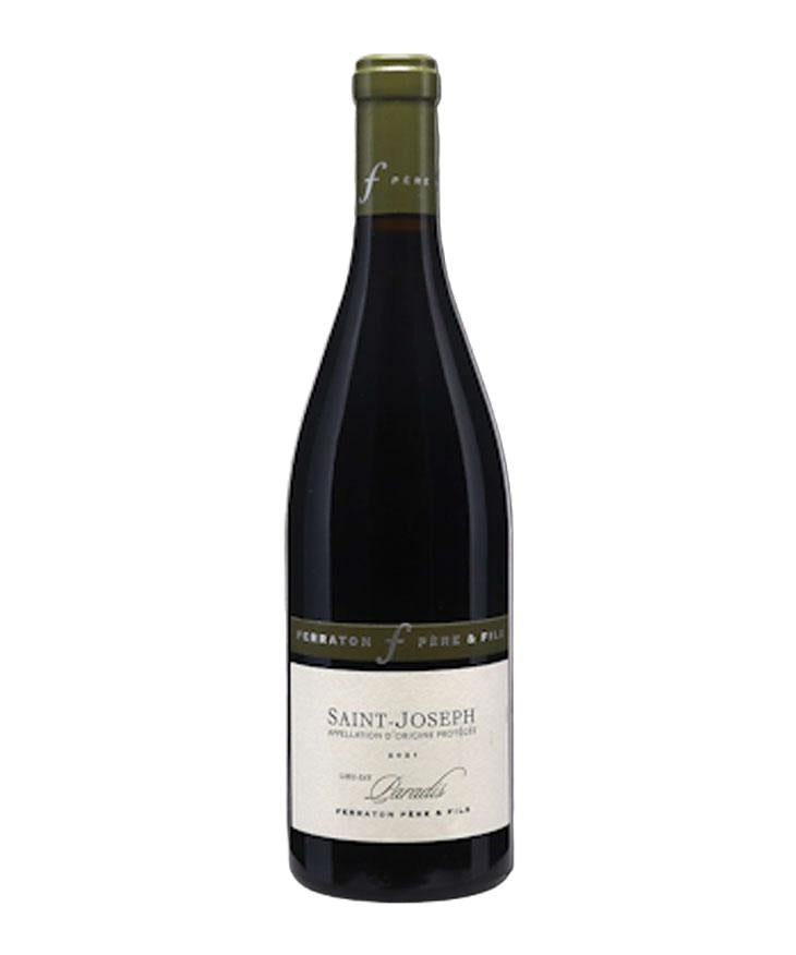 Ferraton Père et Fils Saint-Joseph Paradis Rouge 2021 wine bottle – Premium French Syrah from Rhône Valley