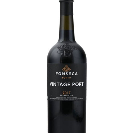 Fonseca Vintage Port 2017 bottle – premium vintage port wine from Portugal, bottled in 2019