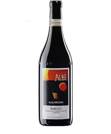 G.D. Vajra Barolo Albe 2021 red wine bottle – premium Italian Barolo with contemporary artwork label