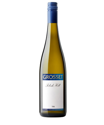 Grosset Polish Hill Clare Valley Riesling 750ml wine bottle with blue cap