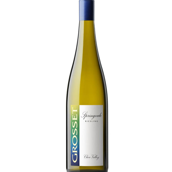 Grosset Springvale Clare Valley Riesling 750ml wine bottle with blue cap