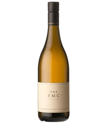 Ken Forrester The FMC 2024 Chenin Blanc wine bottle from Stellenbosch with minimalist cream label and black cap