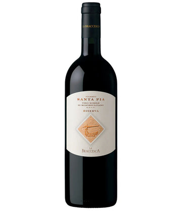 Bottle of La Braccesca Santa Pia Riserva 2018 Vino Nobile di Montepulciano DOCG by Antinori