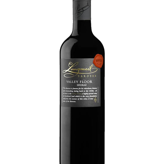 Langmeil Barossa Valley Floor Shiraz 2021 red wine bottle