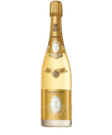 Louis Roederer Cristal Brut 2008 Magnum Champagne with iconic gold bottle and detailed label