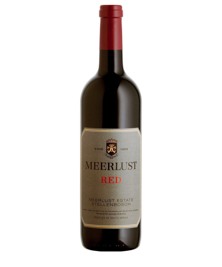 Meerlust Red Wine Bottle 2020 from Stellenbosch, South Africa - Premium South African Red Blend