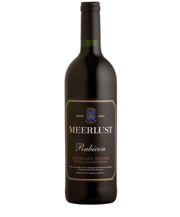 Meerlust Rubicon 2018 red wine bottle from Meerlust Estate Stellenbosch South Africa
