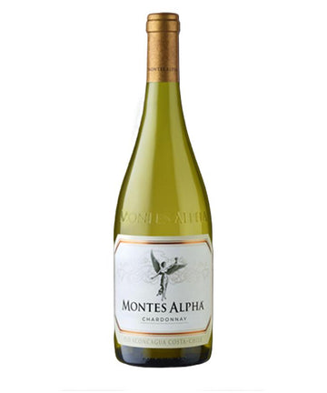 Montes Alpha Chardonnay 2023 white wine bottle from Aconcagua Costa, Chile