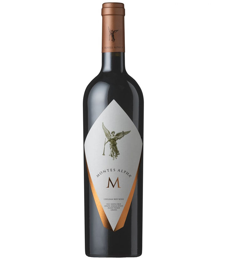 Montes Alpha M 2019 Chilean Red Wine Bottle – Premium Cabernet Sauvignon Blend from Colchagua Valley