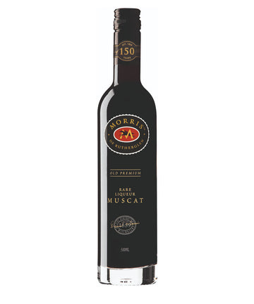 Morris of Rutherglen Old Premium Rare Liqueur Muscat bottle - rich Australian fortified dessert wine