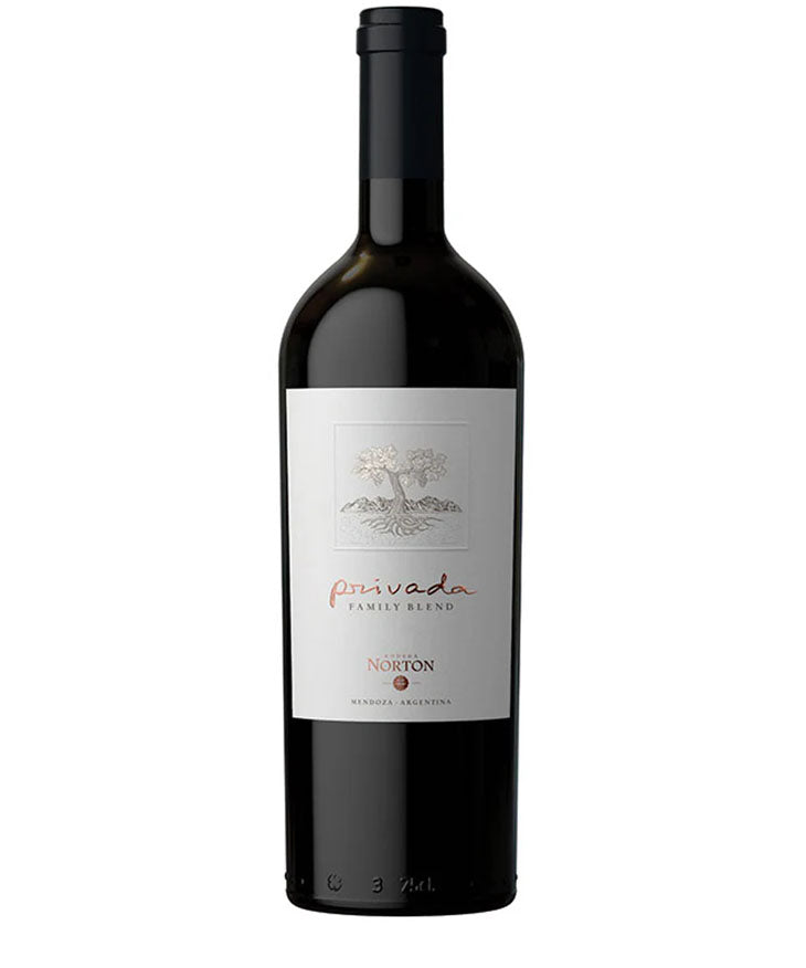 Norton Privada Family Blend red wine bottle 2022 vintage from Mendoza, Argentina