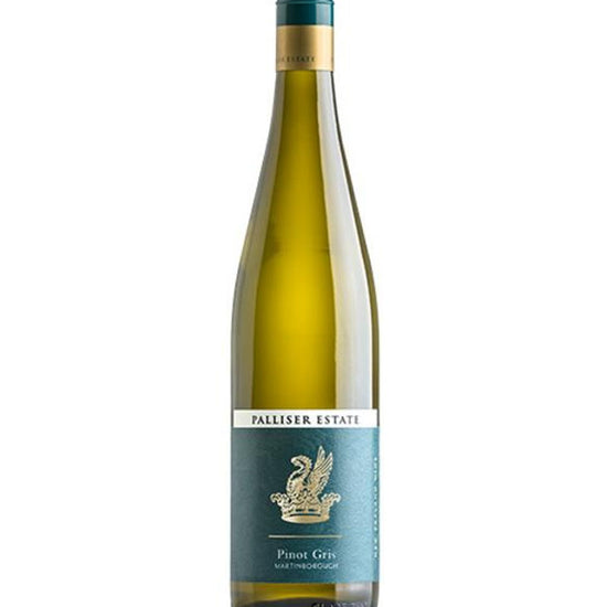 Palliser Estate Pinot Gris 2022 wine bottle from Martinborough, New Zealand – aromatic and fresh white wine