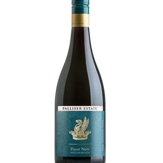 Palliser Estate Pinot Noir 2022 wine bottle from Martinborough, New Zealand – elegant red wine from estate vineyards