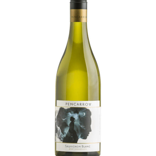 Pencarrow Sauvignon Blanc 2023 wine bottle from Martinborough, New Zealand – crisp white wine with scenic label design.