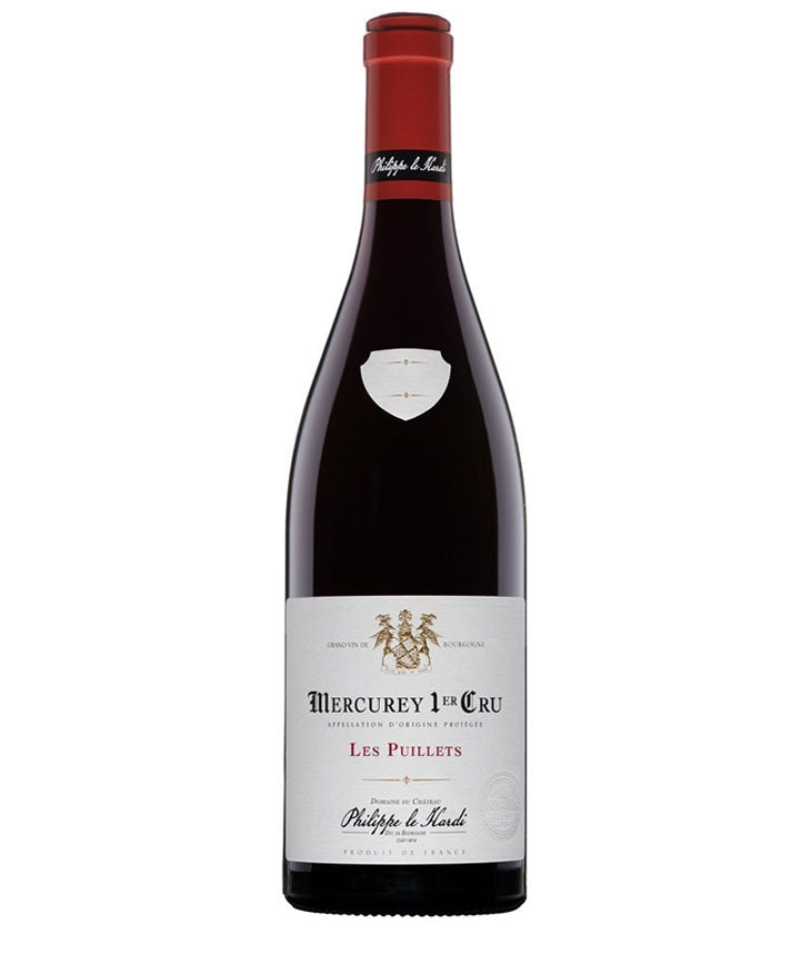Mercurey 1er Cru Les Puillets 2022 by Philippe le Hardi - Premier Cru Red Burgundy Wine from France