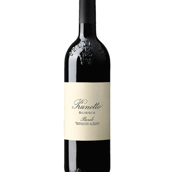 Prunotto Barolo Bussia 2017 premium DOCG Italian red wine from the Barolo region