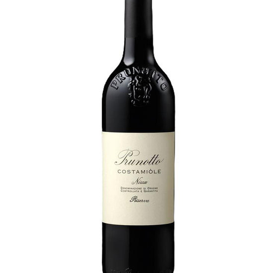 Bottle of Prunotto Costamiòle Nizza Riserva 2020 Italian red wine from Piedmont