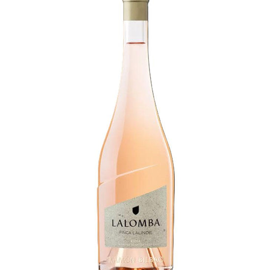 Ramón Bilbao Lalomba Finca Lalinde Rioja Rosado 2022 premium Spanish rosé wine bottle