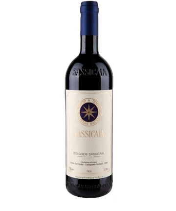 Bottle of Sassicaia 2020 Italian red wine from Bolgheri, Tuscany - Tenuta San Guido