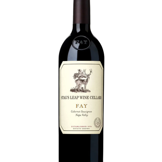 Stag’s Leap FAY Cabernet Sauvignon Napa Valley wine bottle - premium estate-grown red wine