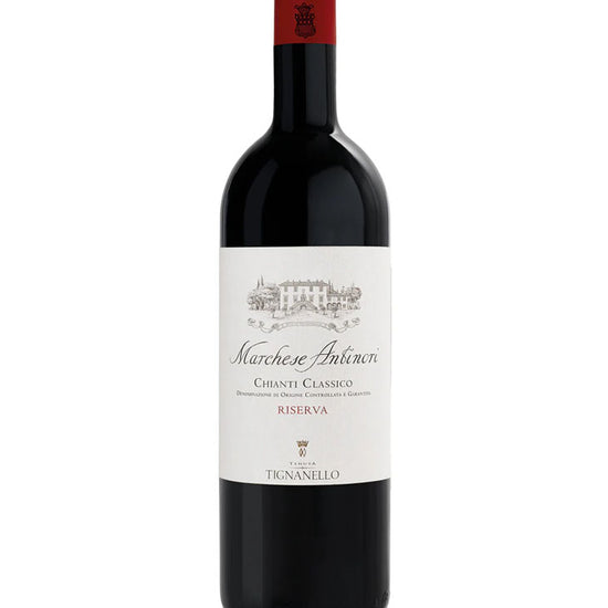 Bottle of Marchese Antinori Chianti Classico Riserva 2021 by Tenuta Tignanello - DOCG Italian red wine