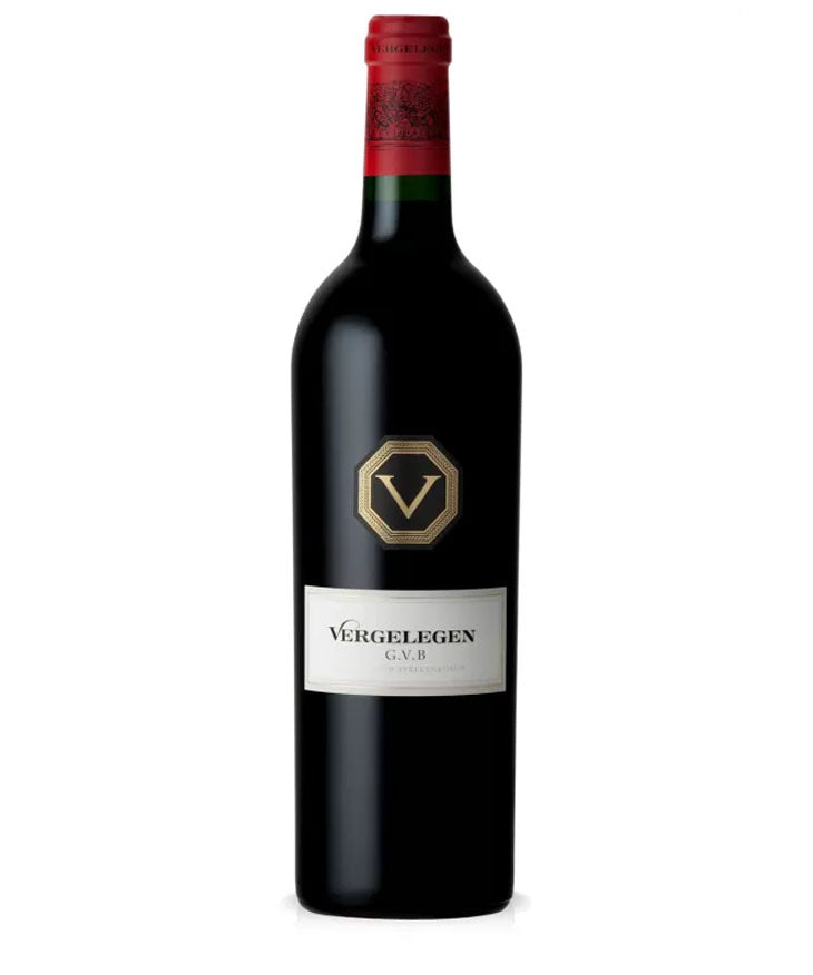 Vergelegen G.V.B. Red 2018 wine bottle – premium Bordeaux-style blend from Vergelegen Estate South Africa