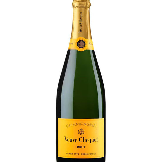 Veuve Clicquot Yellow Label Brut Champagne Bottle - Premium French Sparkling Wine from Reims