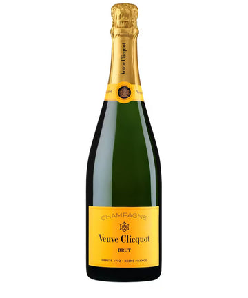 Veuve Clicquot Yellow Label Brut Champagne Bottle - Premium French Sparkling Wine from Reims
