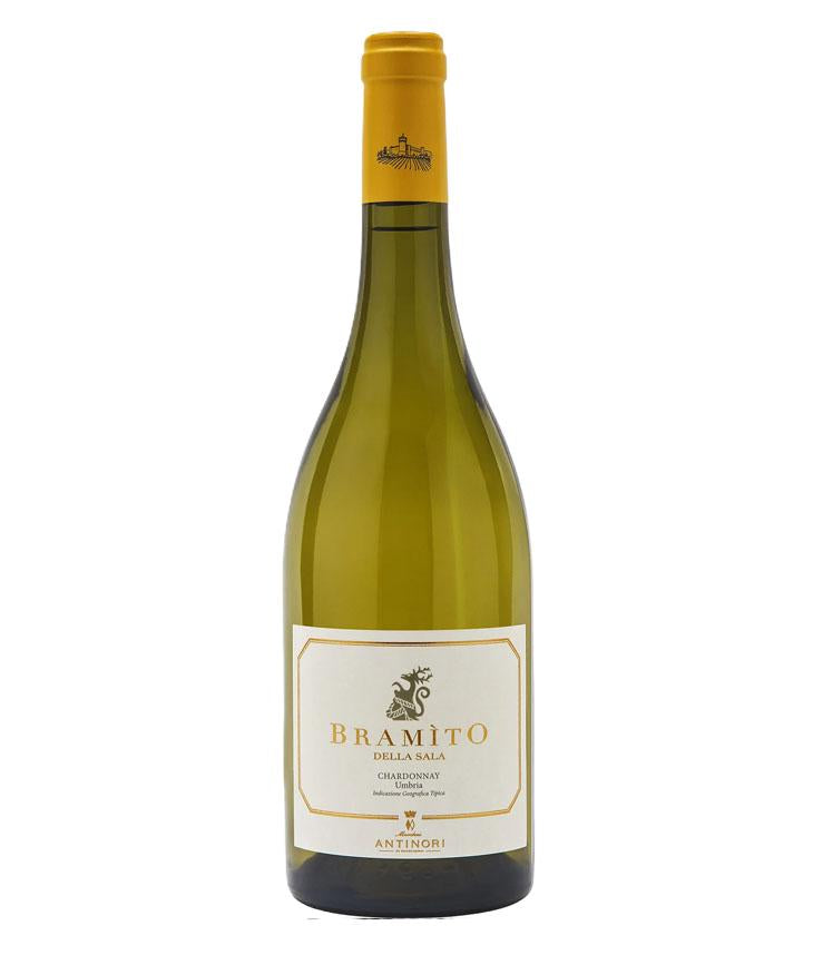 Bottle of Bramito della Sala Chardonnay Umbria IGT 2022 by Castello della Sala - Antinori white wine