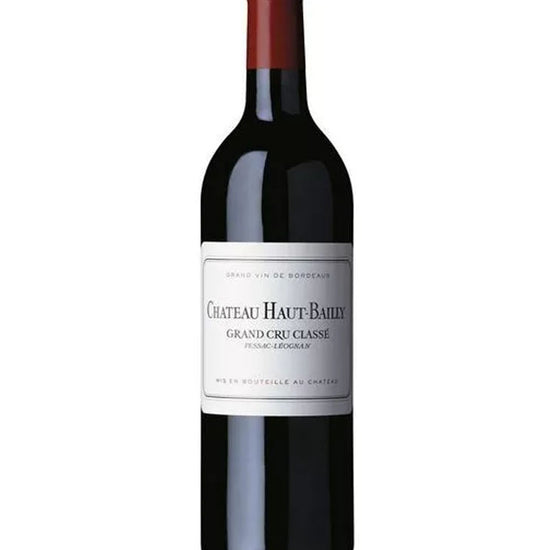 Château Haut-Bailly 2020 Grand Cru Classé red wine from Pessac-Léognan with minimalist white label