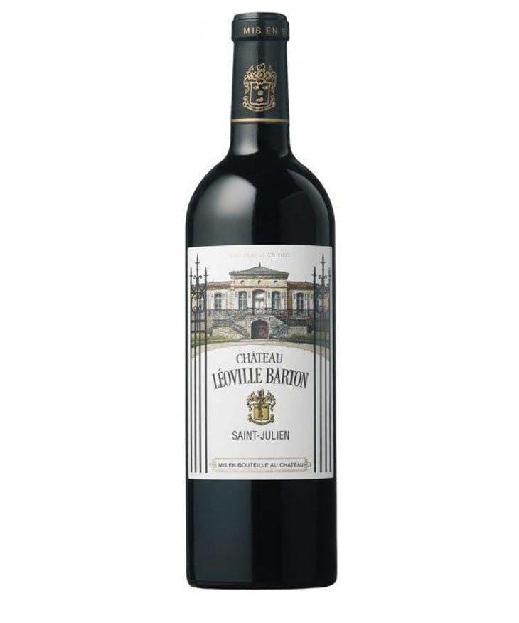 Château Léoville Barton 2011 Saint-Julien red wine bottle with classic château illustration on label