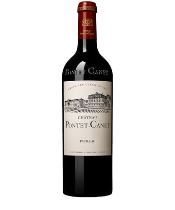 Château Pontet-Canet 2015 red wine bottle from Pauillac Grand Cru Classé vineyard