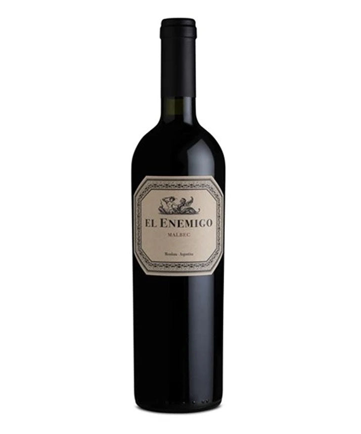 El Enemigo Malbec 2022 wine bottle from Mendoza, Argentina – classic Argentine red wine