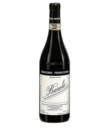 Bottle of Giacomo Fenocchio Barolo 2020 DOCG red wine from Italy – classic Nebbiolo from Monforte d’Alba