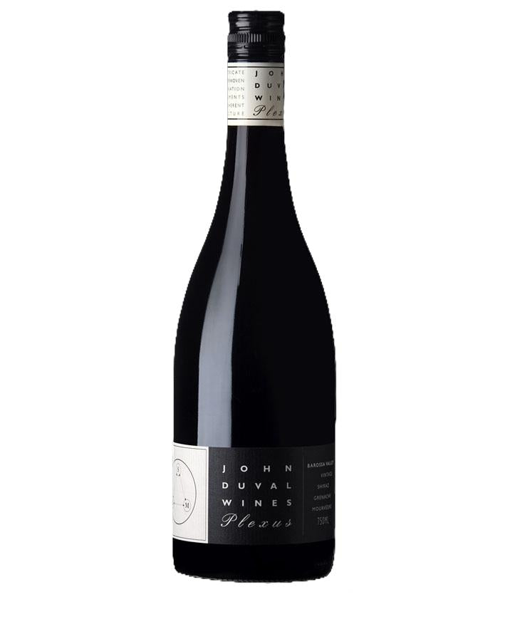 John Duval Plexus Shiraz Grenache Mourvèdre 2021 Barossa Valley red wine bottle