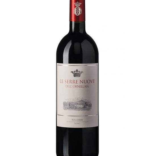 Le Serre Nuove dell'Ornellaia 2021 Italian red wine bottle, Bolgheri region