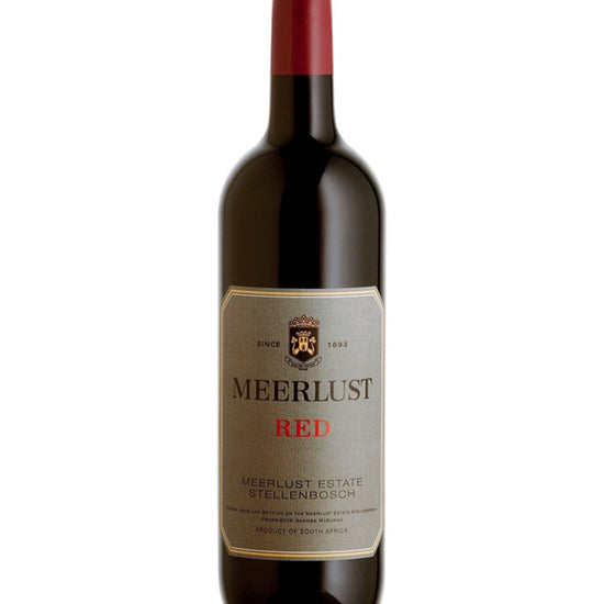 Meerlust Red Wine Bottle 2021 from Stellenbosch, South Africa - Premium South African Red Blend