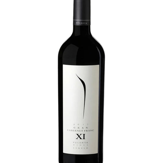 Pulenta Estate Gran Cabernet Franc XI 2021 red wine bottle from Agrelo, Mendoza, Argentina