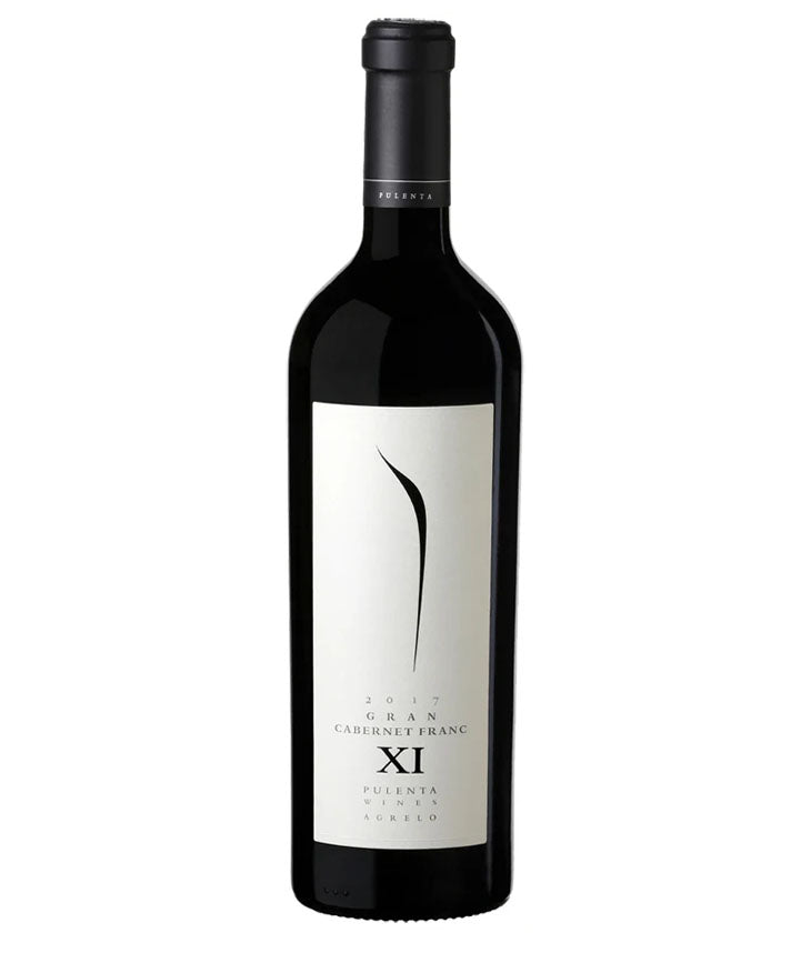 Pulenta Estate Gran Cabernet Franc XI 2021 red wine bottle from Agrelo, Mendoza, Argentina