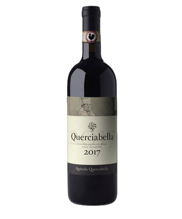 Bottle of Querciabella Chianti Classico Gran Selezione 2017 Italian red wine